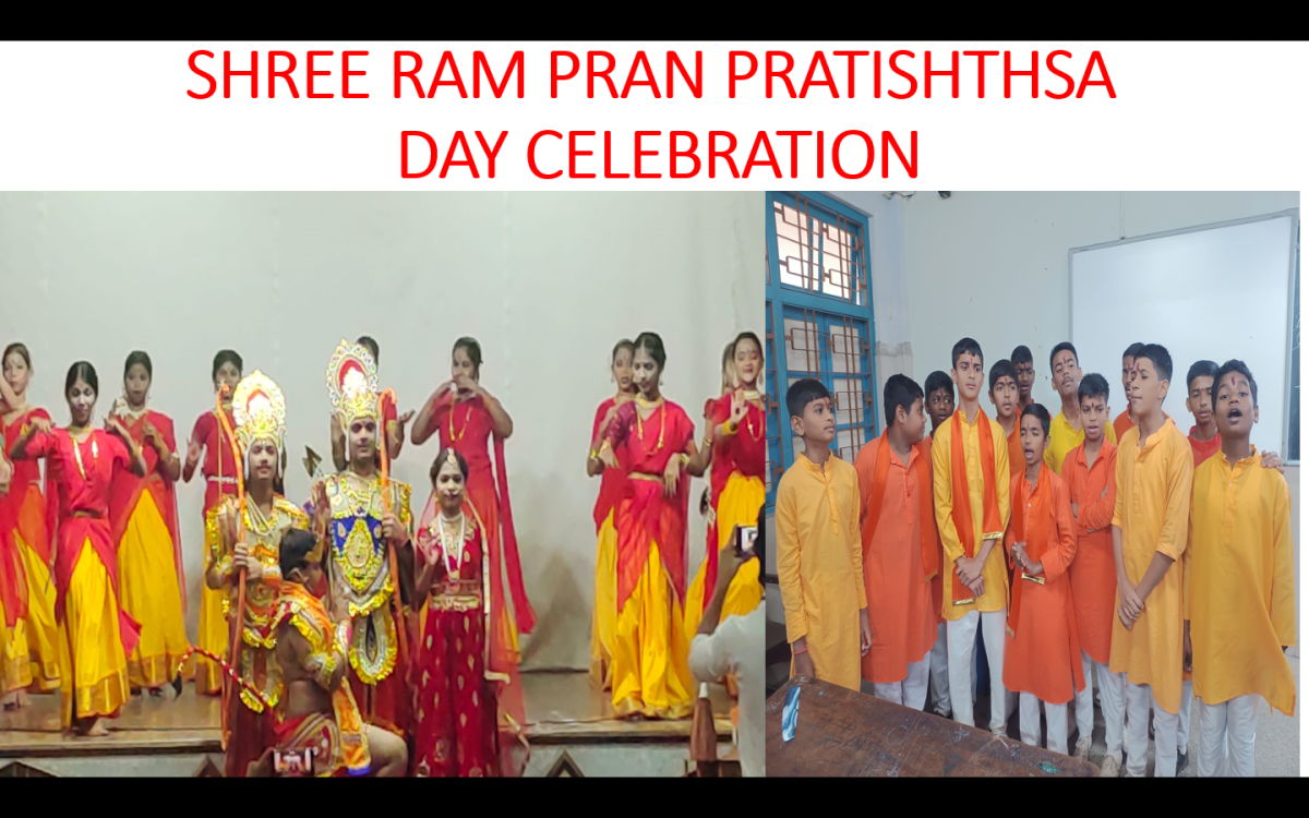 School Cultural Programme Pran Pratishthan Ceremony Celebration Report 2024