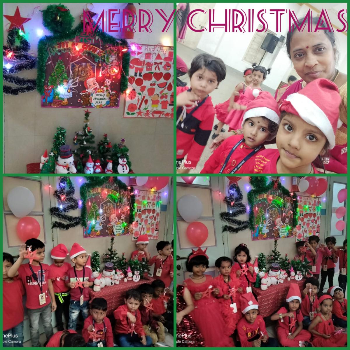 NKES CCDC Red colour Day celebration and Christmas celebration 2023