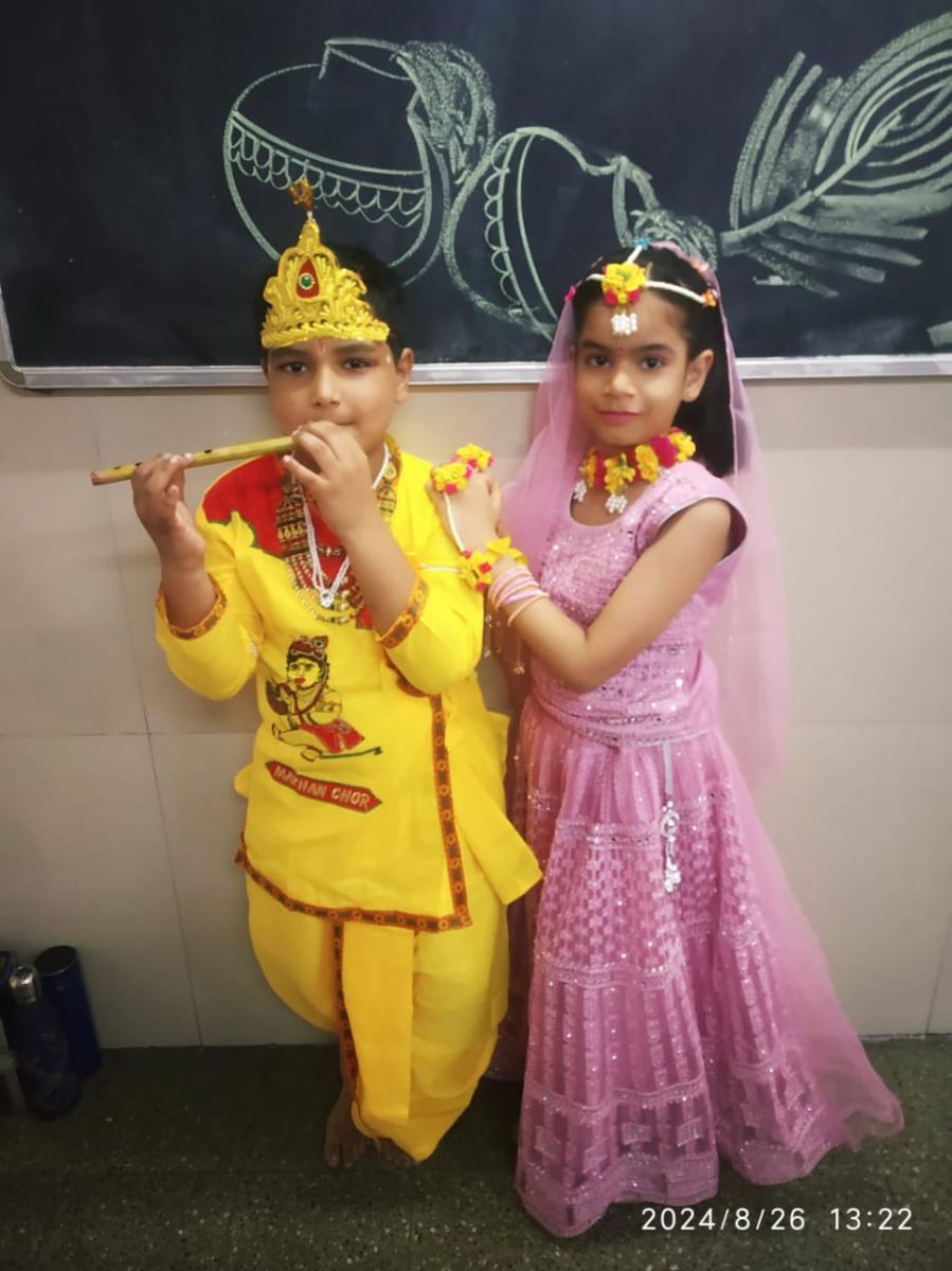 Primary section Janmashtami celebration