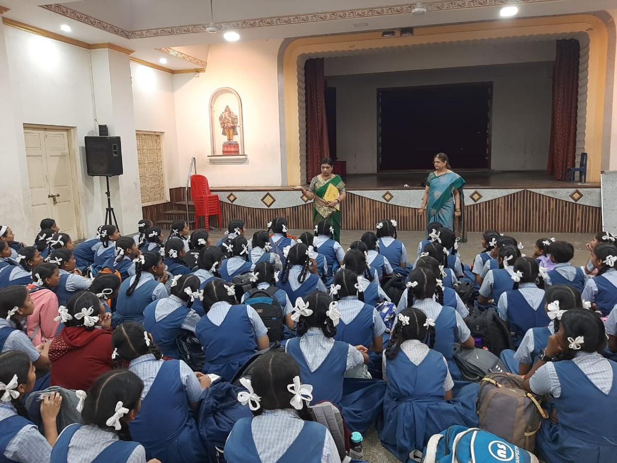 Balika Diwas Programme at NKES High School
